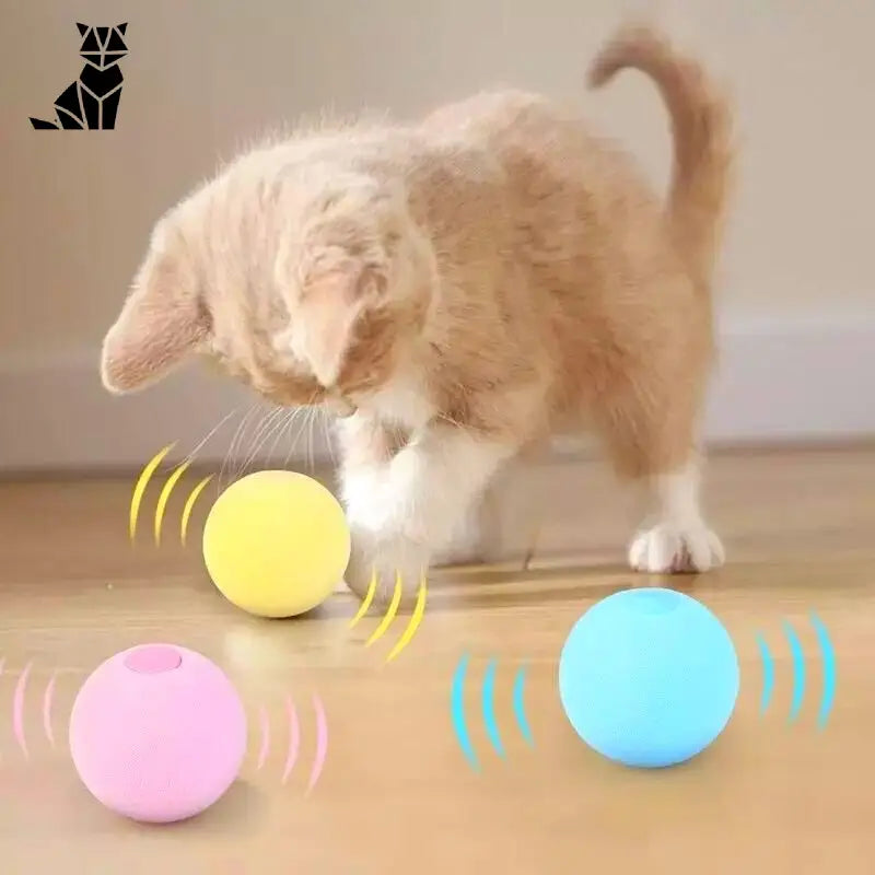 Balle pour chat interactive | CatsBall™