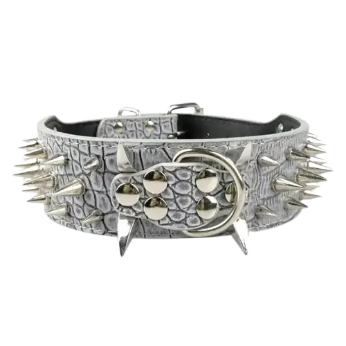 Collier Chien Clouté Ajustable Ultra Confortable