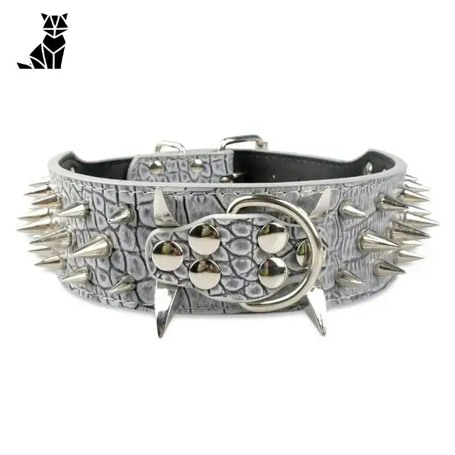 Collier Chien Clouté Ajustable Ultra Confortable