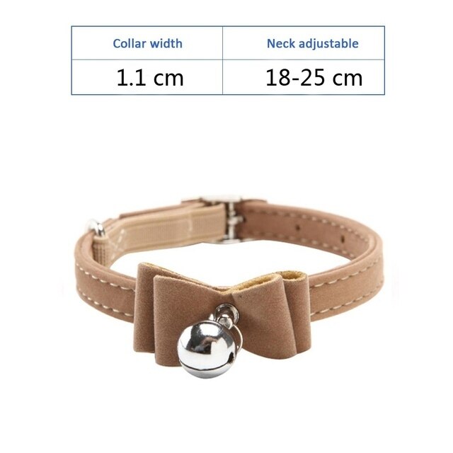 Collier nœud papillon pour chat