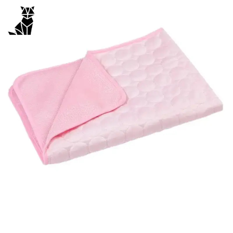 Couverture Rafraichissante En Fibre High Tech Pour Chats - Rose / Xs - 30x40cm