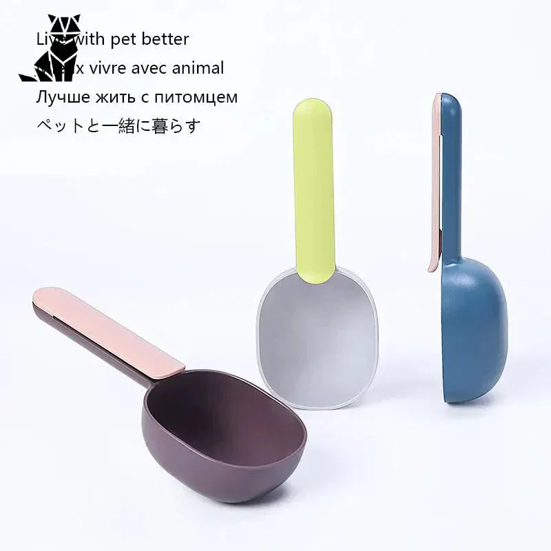 Set de 3 cuillères colorées mesure doseuse pour animaux : Outil de mesure précis