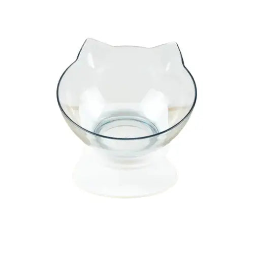 Gamelle Orthopédique Double Emploi: Eau et Croquettes Transparent Background