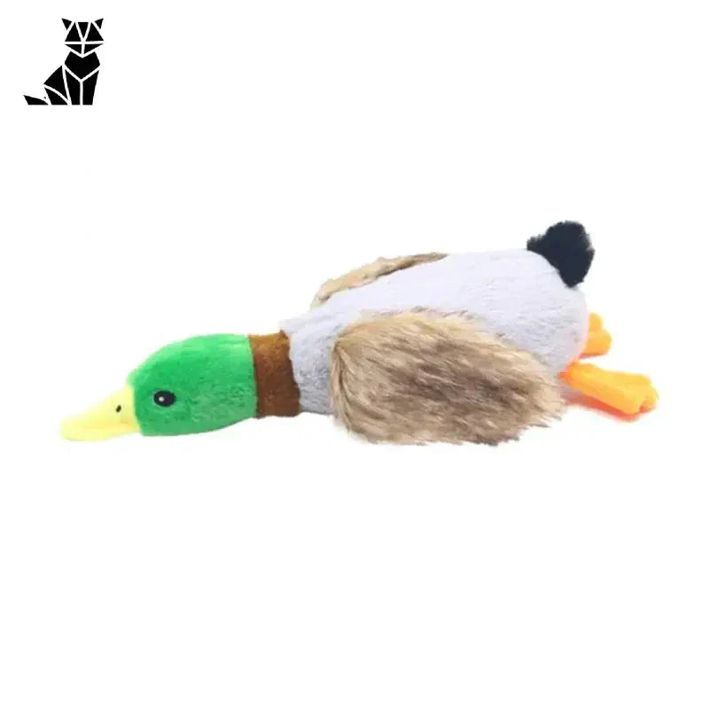 Peluche canard - Mignon canard en peluche canard peluche avec tête verte, parfait pour les enfants