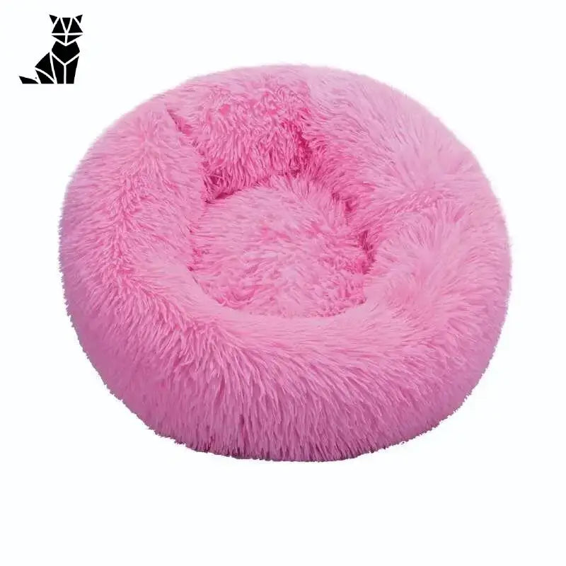 Offrez à Votre Chat Un Panier Confort Pour Un Sommeil Réparateur - Rose Barbapapa / Chaton Félix - 40 Cm